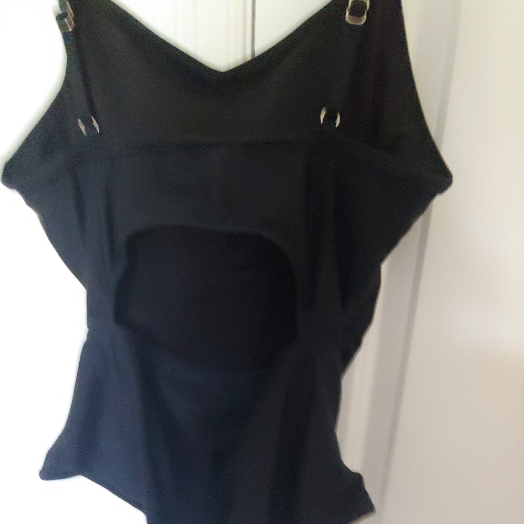 Women's Black Bathing Suit Nwot 80% Nylon,20%Spandex